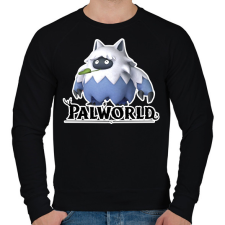PRINTFASHION Wumpo - palworld - Férfi pulóver - Fekete férfi pulóver, kardigán