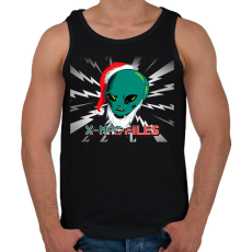 PRINTFASHION X-MAS FILES 2 - Férfi atléta - Fekete