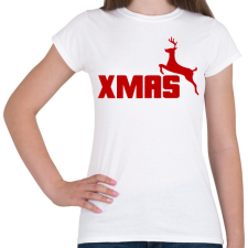 PRINTFASHION XMAS - Női póló - Fehér női póló