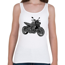 PRINTFASHION Yamaha mt2 - Női atléta - Fehér