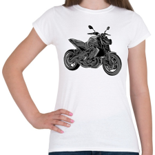 PRINTFASHION Yamaha mt2 - Női póló - Fehér női póló