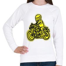 PRINTFASHION yamaha mt3 - Női pulóver - Fehér női pulóver, kardigán