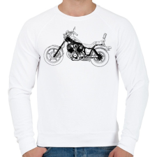 PRINTFASHION Yamaha Virago 2 - Férfi pulóver - Fehér női pulóver, kardigán