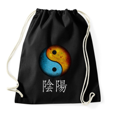 PRINTFASHION Yin és Yang - Sportzsák, Tornazsák - Fekete tornazsák
