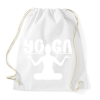 PRINTFASHION yoga1 - Sportzsák, Tornazsák - Fehér