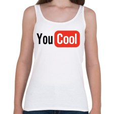 PRINTFASHION You Cool - Női atléta - Fehér női trikó