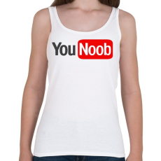 PRINTFASHION you noob - Női atléta - Fehér