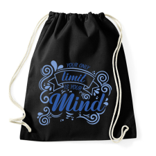 PRINTFASHION Your mind - Sportzsák, Tornazsák - Fekete tornazsák