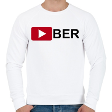 PRINTFASHION Youtuber - Férfi pulóver - Fehér férfi pulóver, kardigán