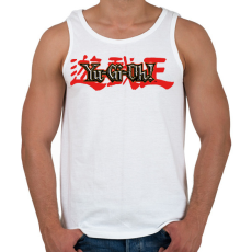 PRINTFASHION Yu-Gi-Oh! - Férfi atléta - Fehér