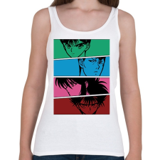 PRINTFASHION yu yu hakusho - Női atléta - Fehér női trikó