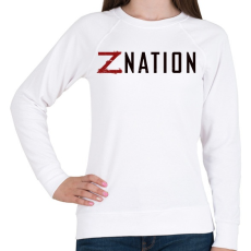 PRINTFASHION Z Nation - Női pulóver - Fehér