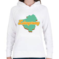 PRINTFASHION Zalaegerszeg - Női kapucnis pulóver - Fehér