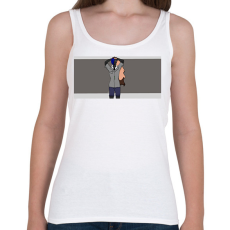 PRINTFASHION Zane anime - Női atléta - Fehér