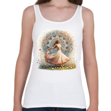 PRINTFASHION Zen lány - Női atléta - Fehér