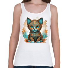 PRINTFASHION Zencica - Női atléta - Fehér