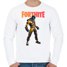 PRINTFASHION Zenith Fortnite - Férfi pulóver - Fehér