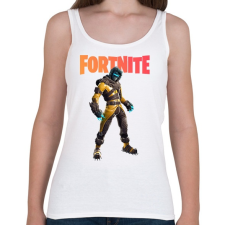 PRINTFASHION Zenith Fortnite - Női atléta - Fehér női trikó
