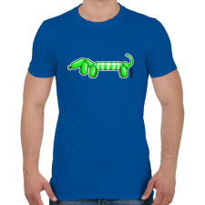 PRINTFASHION Zöld lufitacskó - Férfi póló - Királykék férfi póló