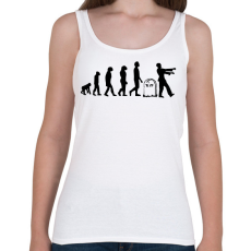 PRINTFASHION Zombi evolúció - Női atléta - Fehér