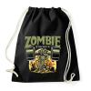 PRINTFASHION Zombi Gym - Sportzsák, Tornazsák - Fekete
