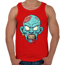 PRINTFASHION Zombie from the hood - Férfi atléta - Piros atléta, trikó