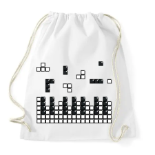 PRINTFASHION Zongora - Sportzsák, Tornazsák - Fehér tornazsák