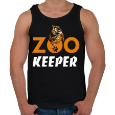 PRINTFASHION ZOO KEEPER - Férfi atléta - Fekete atléta, trikó