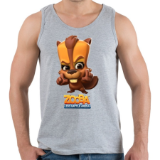 PRINTFASHION Zooba - Besty  - Férfi atléta - Sport szürke atléta, trikó