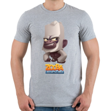 PRINTFASHION Zooba - Bruce - Férfi póló - Sport szürke férfi póló