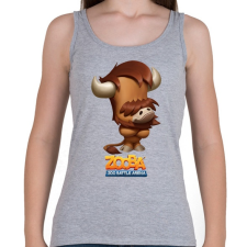 PRINTFASHION Zooba - Buck  - Női atléta - Sport szürke női trikó