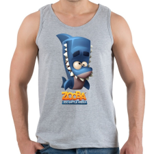 PRINTFASHION Zooba - Finn - Férfi atléta - Sport szürke atléta, trikó