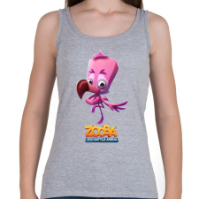 PRINTFASHION Zooba - Milo  - Női atléta - Sport szürke női trikó