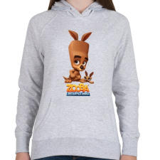 PRINTFASHION Zooba - Molly - Női kapucnis pulóver - Sport szürke női pulóver, kardigán