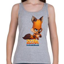 PRINTFASHION Zooba - Nix - Női atléta - Sport szürke női trikó