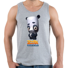 PRINTFASHION Zooba - Ollie  - Férfi atléta - Sport szürke atléta, trikó