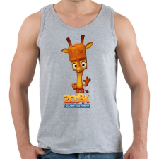 PRINTFASHION Zooba - Pepper  - Férfi atléta - Sport szürke atléta, trikó