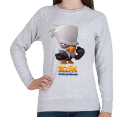 PRINTFASHION Zooba - Steve  - Női pulóver - Sport szürke