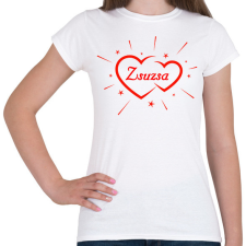 PRINTFASHION Zsuzsa - Női póló - Fehér női póló