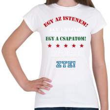 PRINTFASHION ZTE - Női póló - Fehér női póló