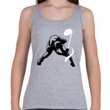 PRINTFASHION Zúzás - Női atléta - Sport szürke női trikó