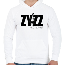 PRINTFASHION Zyzz - Veni Vidi Vici - Fekete - Férfi kapucnis pulóver - Fehér férfi pulóver, kardigán