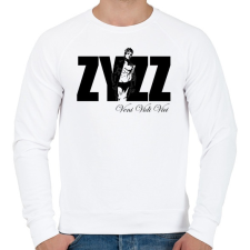 PRINTFASHION Zyzz - Veni Vidi Vici - Fekete - Férfi pulóver - Fehér férfi pulóver, kardigán