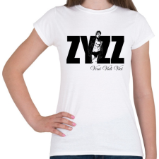 PRINTFASHION Zyzz - Veni Vidi Vici - Fekete - Női póló - Fehér női póló