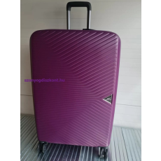  Prism nagy méretű padlizsán bőrönd, 69cmx49cmx30cm-keményfalú