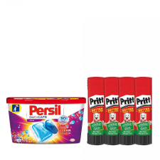 Pritt Ragasztóstift AKCIÓS CSOMAG + Persil Duo-Caps mosókapszula 100x11gr (4x25 db ) stift PRITT tisztító- és takarítószer, higiénia
