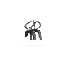 PRO Bottle Cage E-Bike alumínium kulacstartó akkumulátorra, alumínium, fekete kulacs, kulacstartó