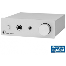 Pro-Ject Head Box S2 fejhallgató erősítő, ezüst fejhallgató erősítő