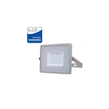  PRO LED reflektor (30W/100°) Meleg fehér - szürke kültéri világítás