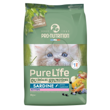  Pro-Nutrition PureLife Kitten száraz macskatáp - szardíniával 8 kg macskaeledel